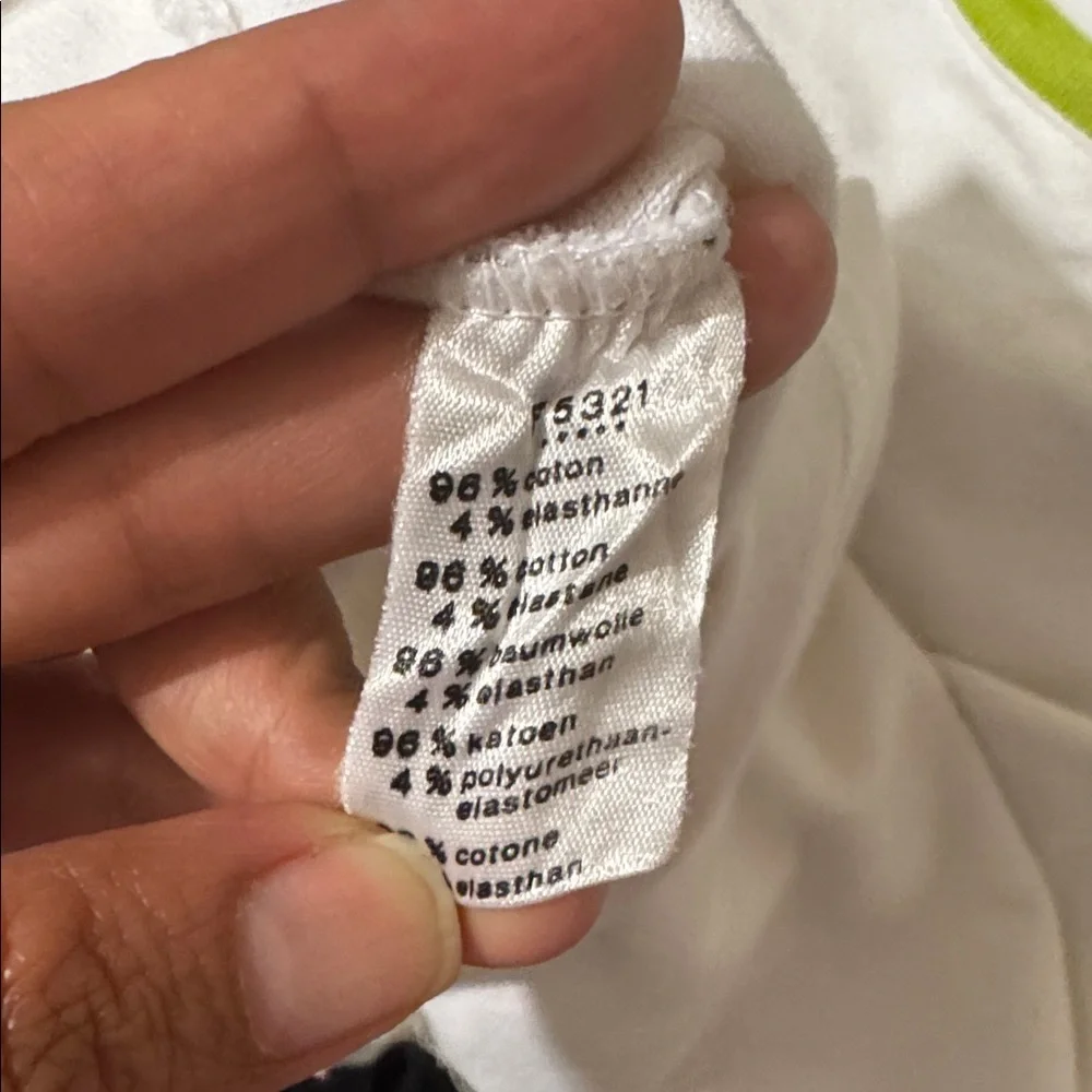 Lacoste Y2K Round Neck 1/2 Sleeves Top Tenis Activewear Preppy - Picture 7 of 7